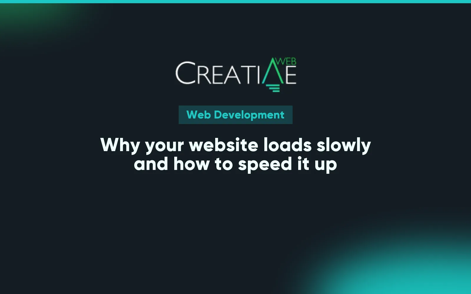 Why your website loads slowly and how to speed it up